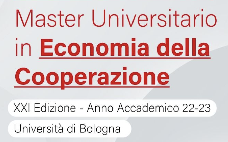 Master universitario in economia della cooperazione 2022-2023