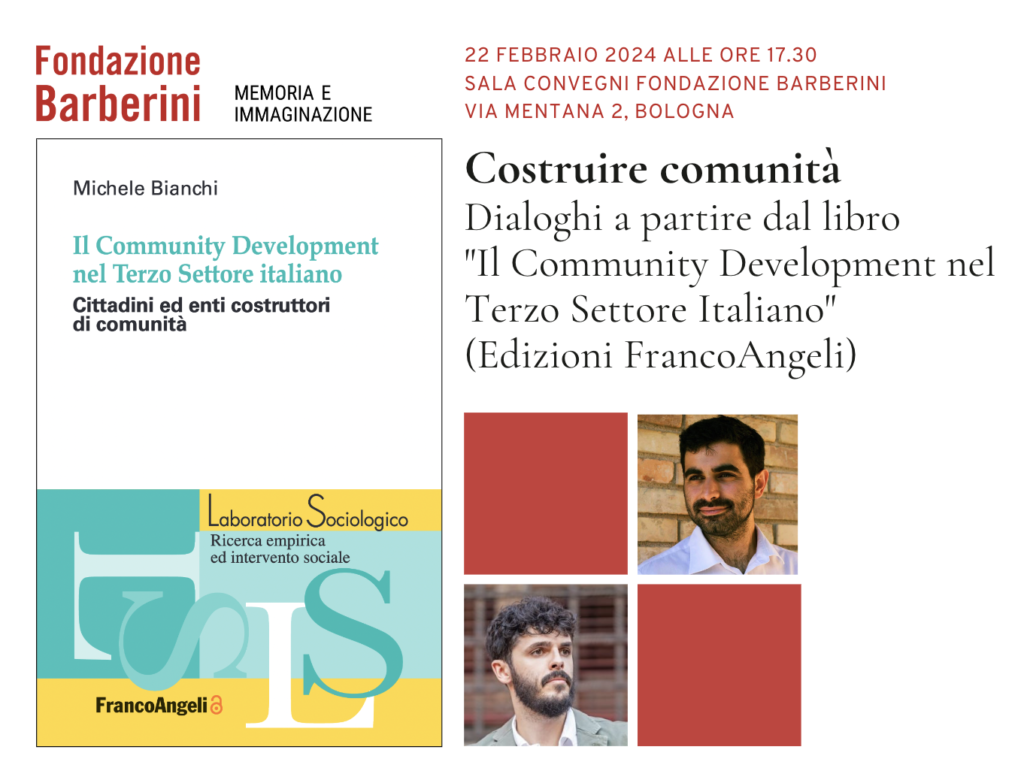 Presentazione del libro “Il Community Development nel Terzo Settore Italiano”