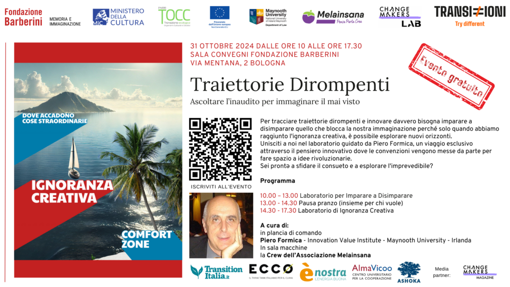 31 ottobre – Traiettorie dirompenti