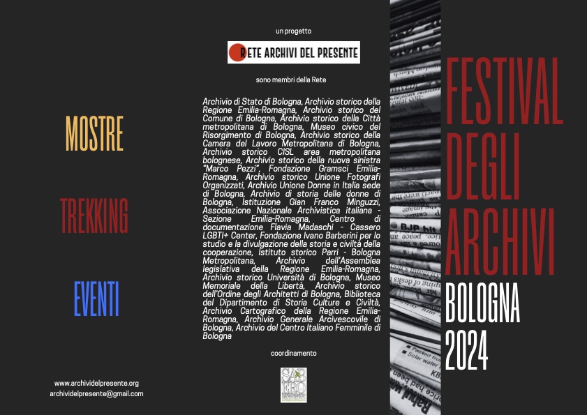 Programma Festival degli Archivi 2024