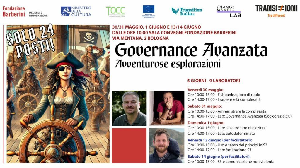 Summer school di Governance Avanzata (Sociocrazia 3.0)
