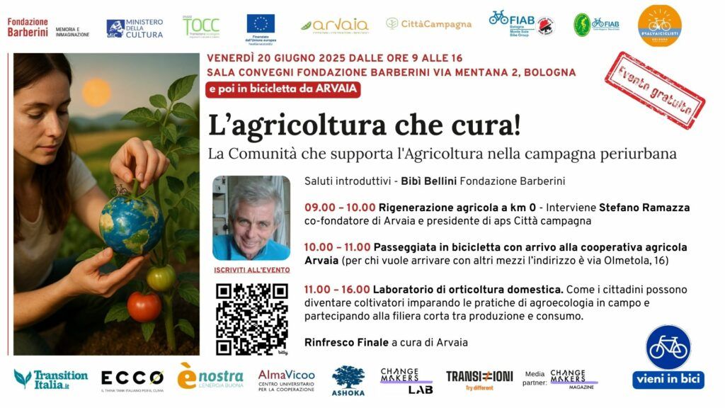 20 giugno – L’agricoltura che cura!