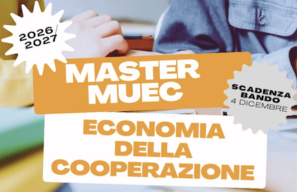Torna il MUEC, il Master universitario in Economia della Cooperazione